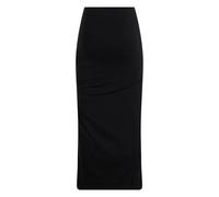 Draped Jersey Skirt - female - TotêMe - Midi Skirts - Black - S - Skirts S