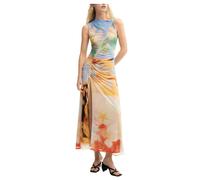 Draped Maxi Dress - female - Desigual - Maxi Dresses - Multicolor - L - Dresses L