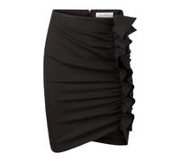 Draped Midi Skirt - female - Nina Ricci - Short Skirts - Black - S - Skirts S