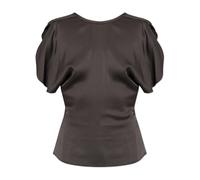 Draped Sleeve Top - female - Victoria Beckham - Blouses - Gray - S - Blouses & Shirts S