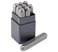 Draper 0 - 9 Number Stamp Set From Alloy Tool Steel With Black Finish 3/16" Tool