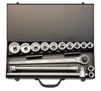 Draper 00369 Imperial Socket Set, 3/4" Sq. Dr. (15 Piece)
