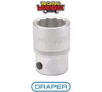 Draper 00492 Elora Bi-Hexagon Socket 11/8" 3/4" Sq Dr