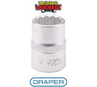 Elora 00723 Bi-Hexagon Socket 3/4in Sq. Dr. 24Mm each