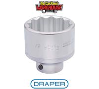 Draper 00905 Elora Bi-Hexagon Socket 3/4" Sq Dr 60mm