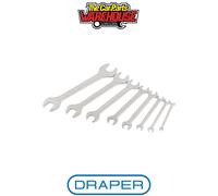 Draper 01218 Long Imperial Open End Spanner Set (8 Piece)