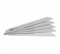 Draper 02303 Expert 200mm 10 Teeth Per inch Bi-Metal Reciprocating Saw Blades for Wood and Plastic Cutting (Pack of 5)