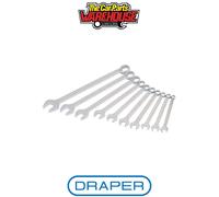 Draper 03082 Long Metric Combination Spanner Set (10 Piece)