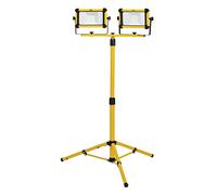 Draper 03203 110V SMD LED Tripod Site Light, 2 x 30W, 6600 Lumens