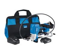 Draper D20 20V Grease Gun Kit, 1 x 2.0Ah Battery, 1 x Charger (3 Piece)