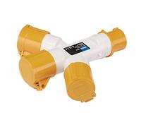 Draper 03712 110V 3-Way Splitter 16A each 1