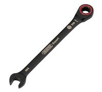 Draper 03879 Expert HI-TORQ Metric Ratchet Combination Spanner, 8mm, Black