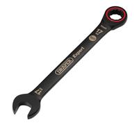 Draper 03890 Expert HI-TORQ Metric Ratchet Combination Spanner, 17mm, Black