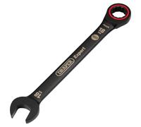 Draper 03891 Expert Expert HI-TORQ Metric Ratchet Combination Spanner, 18mm, Bla