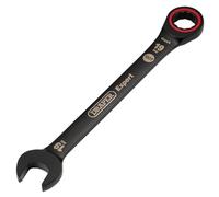 Draper 03892 Expert Expert HI-TORQ Metric Ratchet Combination Spanner, 19mm, Bla