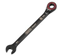 Draper 03898 Expert HI-TORQ Metric Reversible Ratchet Combination Spanner, 9mm, Black