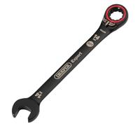 Draper 03904 Expert HI-TORQ Metric Reversible Ratchet Combination Spanner, 14mm, Black