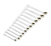 Draper Expert Hi Torq 12 Piece Reversible Ratchet Combination Spanner Set