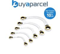 Draper 03941 Draper Expert HI-TORQ Double Ring Reversible Ratchet Half Moon Span