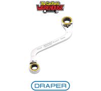 Draper 03942 Draper Expert HI-TORQ Double Ring Ratchet S-Shape Spanner 10 x 12mm