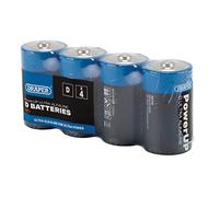 Draper Powerup Ultra Alkaline D Cell Batteries