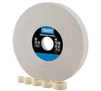 Draper 04142 Aluminium Oxide Bench Grinding Wheel 200 X 25Mm 80G White 1