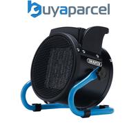 Draper 04565 230V PTC Electric Space Heater, 2kW, 6824 BTU