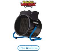 Draper 04568 400V Ptc Electric Space Heater 5Kw 17060 Btu each 1