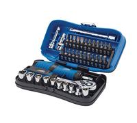 Draper 04713 Expert Socket and Bit Set, 1/4" Sq. Dr. (39 Piece)