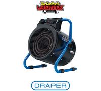 Draper 04742 230V Electric Space Heater 2kW 6824 BTU