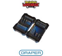 Draper 04931 Draper Expert Impact Screwdriver Bit Set 1/4" Hex (44 Piece)