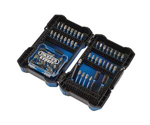 Draper 04932 Impact Rated Screwdriver Bit Set (65 Piece), Blue and Black
