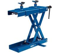 Draper Motorcycle Frame Scissor Lift, Blue