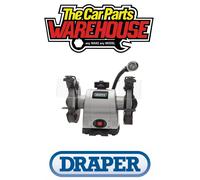 Heavy Duty Bench Grinder with Worklight, 200mm, 550W