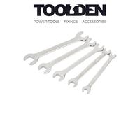 Elora 5210 5 Piece Midget Ba Double Open End Spanner Set