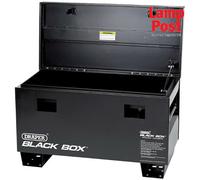 Draper 05543 Black Box Contractors Tool Secure Storage Box - 910x430x560mm