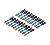 Draper 05697 Cross Slot/PH Type Impact Screwdriver Bits, No.2 x 50mm (Pack of 20)