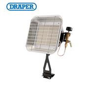 Draper 07866 Bottle-Mounted Propane Space Heater, 15,354 BTU/4.5kW