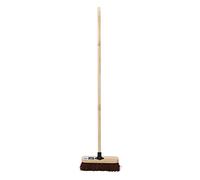 Draper 07869 Stiff Bassine Broom Head with Plastic Bracket and Handle, 300mm