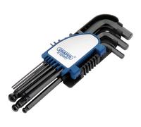 Draper 08380 Metric Hexagon And Ball End Hexagon Key Set (9 Piece) per set