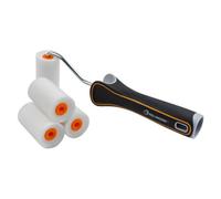 Draper 08591 Rollingdog Super-Edge 8482 Mini High-Density Paint Roller Set, 2"/50mm 5 Piece