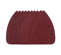 Draper 08626 Detail Sanding Sheets with Hook and Loop, 140mm, Assorted Grit, SSD6 (Pack of 10)