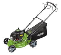 Steel Deck Petrol Lawn Mower, 420mm, 132cc/3.3HP