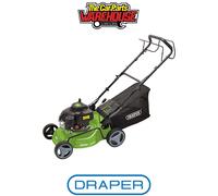 Draper 08671 Steel Deck Petrol Lawn Mower 420mm 132cc/33HP
