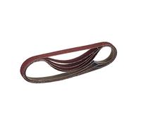 Draper 08689 Cloth Sanding Belt, 13 x 457mm, 80 Grit (Pack of 5)