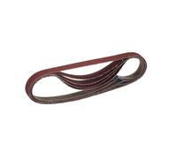 Draper 08689 Cloth Sanding Belt, 13 x 457mm, 80 Grit (Pack of 5)