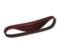 Draper 08702 Cloth Sanding Belt, 25 x 762mm, Assorted Grit (Pack of 5)