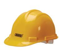 Draper 08906 EN397 Impact Tested Safety Helmet Yellow - 08906