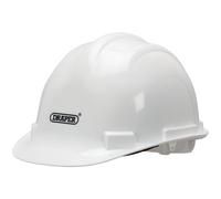Draper 08908 EN397 Impact Tested Safety Helmet White - 08908