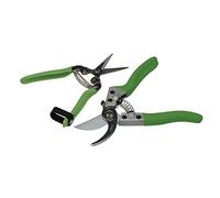 Draper 08987 Bypass Pruner and Flower Shear Set (2 Piece), Green